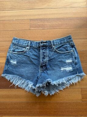 Free People Jean shorts